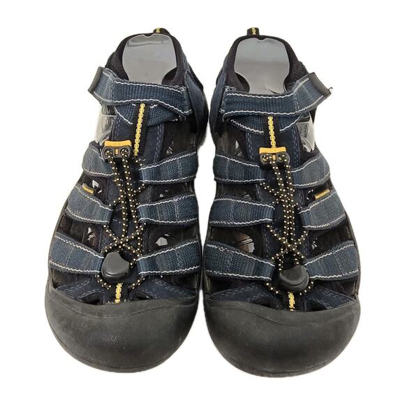 Keen Newport H2 Sandals Mens 6 Navy Blue Closed Toe Water Hiking Sport Hybrid - Picture 5 of 10